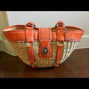 Coach Snake Beach Tote